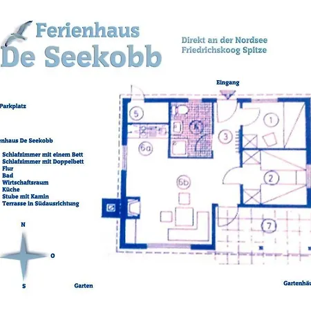Dom wakacyjny De Seekobb - Direkt An Der Nordseeg-spitze By Interhome