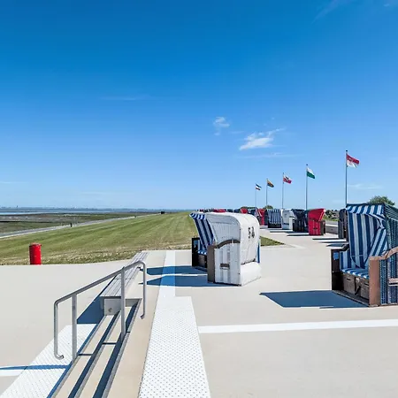 Semesterbostad De Seekobb - Direkt An Der Nordseeg-spitze By Interhome Friedrichskoog-Spitz